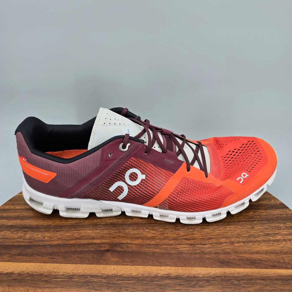 On Cloudflow Shoes Mens 12 Flare Dawn On Cloud Low Top Athletic Running Sneakers